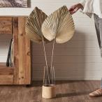 ドライフラワー ヤシ パームリーフ ヤシの葉 ドライプランツ 観葉植物 花材 スペード型 リーフ オブジェ おしゃれ リゾート 雑貨 インテリア 北欧 西海岸 14066