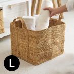  корзина корзина держать рука имеется jute лен L размер натуральный место хранения складной возможно багаж inserting одежда игрушка прачечная модный Северная Европа запад набережная способ смешанные товары 34582