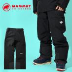 ショッピングスノーボードウェア マムート メンズ スキー スノーボード ウェア フォールライン ハードシェル サーモ パンツ 黒 ブラック ボトムス スノボ