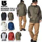 長袖 パーカー バートン BURTON Bonded Full-Zip Hoodie メンズ ジップアップ 撥水 ボンディング スノーボード