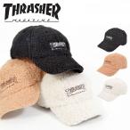 処分セール 60%off THRASHER スラッシャー キャップ CAP もこもこキャップ メンズ レディース ロゴ刺繍 帽子 アジャスタ