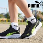2026秋冬新色 立ったままスッと履ける プーマ キッズ スニーカー PUMA フレックスフォーカス LITE EASE IN JR イーズイン ゴム紐 子供 シューズ 靴 312575