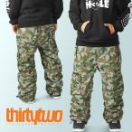 40%off одежда для сноуборда ThirtyTwo 32sa- чай two BLAHZAY CARGO мужской брюки утка рисунок сноуборд низ 