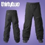 40%off одежда для сноуборда ThirtyTwo 32sa- чай two SWEEPER XLT PANT мужской брюки черный сноуборд 