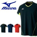 得割35 半袖 Tシャツ ミズノ MIZUNO メンズ レディース ゲームシャツ 卓球 ウェア