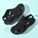 送料無料 つま先保護 水陸両用 キッズ サンダル ナイキ NIKE サンレイ プロテクト 2 PS 子供 シューズ ベルクロ 943826 ブラック 黒 アクア ウォーター
