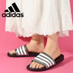 アディダス 履き心地抜群 クラウドフォーム搭載 レディース ラメ サンダル adidas ADILETTE COMFORT K アディレッタ スポーツサンダル FY8836