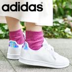 スニーカー アディダス adidas レディース ADVANCOURT K アドバンコート ローカット シューズ 靴 ホワイト 白 玉虫色 オーロラ 2022春新色 FY4624