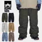スノーボードウェア ROME SDS ローム メンズ BAGGY CARGO PANTS バギーカーゴパンツ パンツ スノーウエア 2023-2024冬新作 25%off