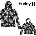 長袖ラッシュパーカー HURLEY ハーレー レディース ブラック 黒 ロゴ UVカット cu8759 2020春夏新作 25%off