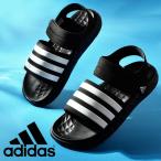 アディダス スポーツサンダル レディース adidas DURAMO SL SANDAL ベルクロ シャワーサンダル スニーカー 3本ライン FY6035