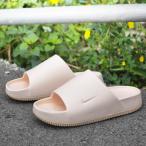 ヒール高 4cm ナイキ 厚底 サンダル レディース NIKE カーム スライド スポーツサンダル シャワーサンダル スポサン ベージュ dx4816 2025夏新作