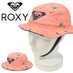 50%off 半額 バケットハット ROXY ロキシー キッズ ジュニア 女の子 BOBBY ストラップ付きドット柄 帽子 水あそび 熱中症対策