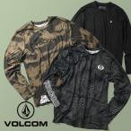 長袖 Tシャツ VOLCOM ボルコム メンズ V-SCIENCE CREW クルーネック ベースレイヤー 吸湿 速乾 アウトドア スノーボード スノボ スキー 25%off