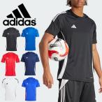 ゆうパケット対応可能!アディダス メンズ レディース 半袖 Tシャツ adidas TIRO 24 トレーニングジャージー サッカー プラシャツ 2025秋冬新色 HEJ10