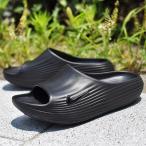 ナイキ 厚底 リカバリー サンダル メンズ NIKE REACTX REJUVEN8 SLIDE リアクト リジュビネイト スライド シューズ ブラック hv4479 2025秋冬新作