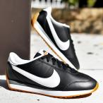 ナイキ スニーカー レディース NIKE パシフィック レザー シューズ ローカット カジュアルスニーカー ガムソール Pacific Leather ブラック hv6430 2025冬新作