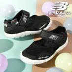 ニューバランス つま先保護 サンダル 水陸両用 New Balance 208 v2 キッズ ベビー マジックテープ シューズ 子供靴 黒 2024春夏新色