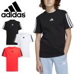 ゆうパケット対応可能!アディダス キッズ 半袖 Tシャツ adidas K ESS 3ST Tシャツ 子供 ジュニア スポーツウェア 子供服 ロゴ 2025春夏新作 KRG92