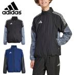 アディダス ジュニア ウインドブレーカー ジャケット adidas キッズ ウィンドジャケット 子供 ナイロン ジャージ トレーニング ウェア KSB74