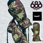  последний 1 пункт M размер перчатки 686 SIX EIGHT SIX Schic seito Schic sLander Mitt HUF сотрудничество мужской рукавица snow перчатка сноуборд сноуборд 25-26 зима новый продукт 