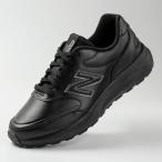 幅広 ウォーキングシューズ ニューバランス メンズ スニーカー サイドZIP New Balance MW363 ワイド 4E 通学 通勤 トレーニング 靴 ブラック MW363SA94E