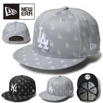 ニューエラ キャップ メンズ レディース NEW ERA 9FIFTY MLB メジャーリーグ 球団 ロゴ モノグラム 総柄 CAP 帽子 アジャスター 14388575 14388576 2025春夏新作