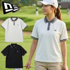 2026 весна лето новый продукт кошка pohs отправка! Golf одежда рубашка-поло с коротким рукавом New Era NEW ERA STRIPE COLLAR POLO женский футболка . пот скорость .UV cut антибактериальный обработка 