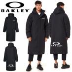 ベンチコート メンズ オークリー OAKLEY ロング ジャケット アウター 撥水 防風 防寒 トレーニング サッカー 野球 スポーツ 観戦 FOA404121 2022秋冬新作 得割15