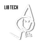 yu. пачка соответствует возможность! разрезные наклейки LIB-TECH libtech POLY LOGO DIECUT STICKER сноуборд сноуборд лыжи Япония стандартный товар 
