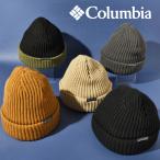 ショッピングRANGE ネコポス発送！コロンビア ニット帽 Columbia メンズ レディース スプリット レンジ ニットキャップ 定番 防寒 ビーニー リブ 折り返し PU5741 2025秋冬新作