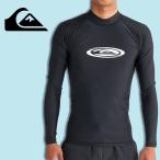 30%off ネコポス発送！ 送料無料 ラッシュガード メンズ クイックシルバー QUIKSILVER 長袖 TWISTED LR ロゴ 水着 UVカット ロンT プール 2025春夏新作