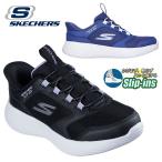 ショッピングキッズ スニーカー 手を使わずにスッと履ける スケッチャーズ キッズ スニーカー SKECHERS スリップインズ ゴーラン 400 V2 スリッポン シューズ 靴 303855L 2025秋冬新作