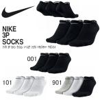 NIKE ナイキ 3P コットン クッション ノーショウ ソックス +モイスチャー マネジメント メンズ レディース 3足組 靴下 得割24