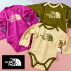 送料無料 ノースフェイス ロンパース 長袖 ベビー キッズ THE NORTH FACE コットン ロンパース 子供 NTB82353