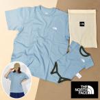 2 point set North Face short sleeves T-shirt rompers men's lady's Kids child THE NORTH FACE storage sack attaching ntm12312 2024 spring summer new color 