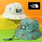 ネコポス発送！送料無料 ノースフェイス 子供 ハット キッズ 総柄 撥水 THE NORTH FACE ノベルティ キャンプ サイド ハット 帽子 子供 NNJ02525 2025春夏新作