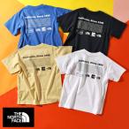  North Face short sleeves T-shirt child Kids THE NORTH FACEhi -stroke licca ru Logo tea NTJ32356 2024 spring summer new color 