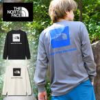 ショッピング長袖tシャツ ノースフェイス バックプリント Tシャツ メンズ レディース UV 長袖 ロンT THE NORTH FACE バック スクエア ロゴ NT32442 2024春新作