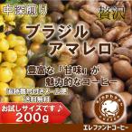 ブラジル ブルボンアマレロ　中深煎り　200g　追跡番号付きメール便送料無料