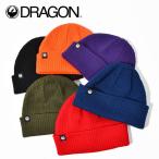 現品限り 35%off ゆうパケット対応可能！ ニット帽 DRAGON ドラゴン  LOW WATCH BEANIE ビーニー 帽子 ニットキャップ スノーボード スノボ