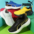 ショッピングキッズ スニーカー プーマ キッズ スニーカー ヒール高3cm PUMA スピード モンスター V5 子供 ジュニア 子供靴 男の子 女の子 ベルクロ ゴム紐 シューズ 2025秋冬新色 309935