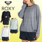 ネコポス発送! ラッシュ Tシャツ レディース ROXY ロキシー 長袖ラッシュガード ロンT UVカット 水陸両用 Tシャツ 2025春夏新作 10%off