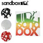 yu. пачка соответствует возможность! стикер sandbox Sand box 5 STACKED STICKER Logo разрезное полотно Япония стандартный товар 