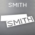 yu. пачка соответствует возможность! стикер SMITH OPTICS Smith LOGO CUTTING 5.5cm×25cm Large Logo разрезной STICKER сноуборд 