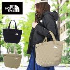 ノースフェイス トートバッグ レディース キルティング THE NORTH FACE ジオフェイストート 15L 手提げ かばん ブラック 黒 NM32352 2025春夏新色