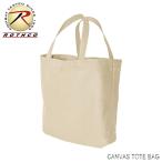 Yahoo! Yahoo!ショッピング(ヤフー ショッピング)[送料260円]ROTHCO 新品 キャンバス トート バッグ （ナチュラル） CANVAS TOTE BAG エコバッグ ショッピングバッグ メンズ レディース 無地