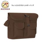 Yahoo! Yahoo!ショッピング(ヤフー ショッピング)ネコポス対応 ROTHCO ロスコ ちょっと小ぶりな キャンバス ショルダー バッグ - ブラウン