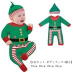 [2 позиций комплект костюм солнечный ta костюм костюмированная игра Santa Claus боди шляпа ] Рождество костюмированная игра одежда новорожденный солнечный ta младенец костюмированная игра 