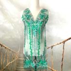  жезл Leotard узор украшен блестками бисер имеется костюм цветок зеленый гонки узор цветок узор балет костюм 